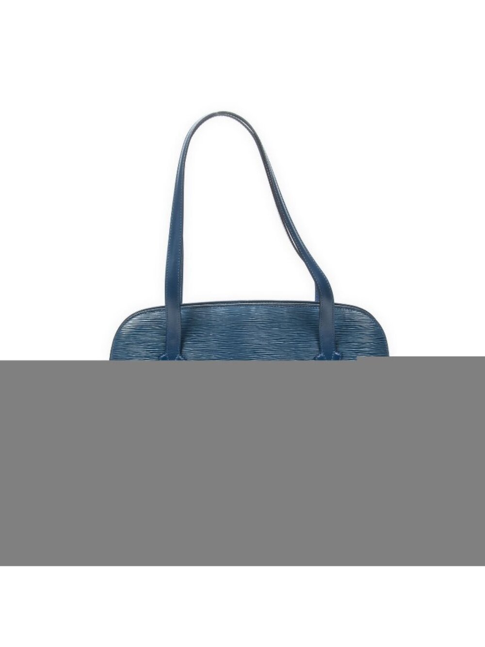 Louis Vuitton Lussac Blue Shoulder Bag Epi